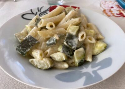 Crema di zucca seppie e gamberetti